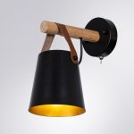 Бра Arte Lamp THOMAS A7032AP-1BK — изображение 2