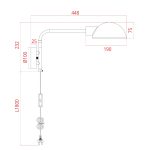 Бра Arte Lamp ZETTA A7055AP-1BK — изображение 5
