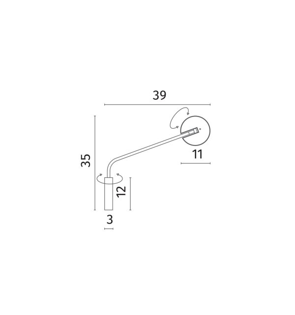 Бра Divinare MALCONE 2623/06 AP-9 — изображение 3