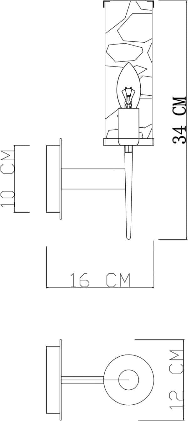 Бра Divinare SHAM 4505/17 AP-1 — изображение 4