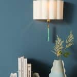 Бра с зеленой кисточкой “Тампа”