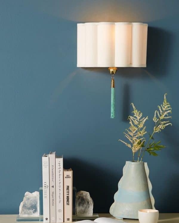 Бра с зеленой кисточкой “Тампа”