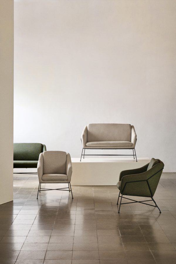 Brida Кресло зеленое на черных стальных ножках — изображение 3