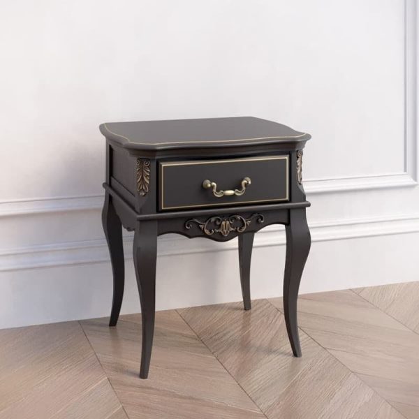 Тумба прикроватная 1 ящик без состаривания, без патины — изображение 3