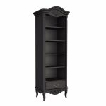 Стеллаж открытый узкий  без состаривания, без патины