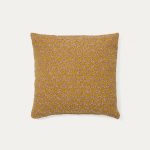 Чехол для подушки Magi горчичный жаккардовый 45 x 45