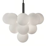 Черная люстра “Маниса”