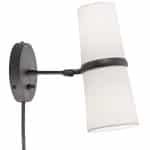 Черное бра “Флемиш” с проводом