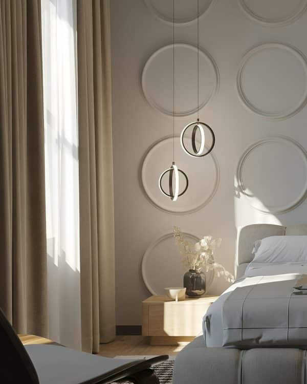 Черный светодиодный подвес “Глоу” — изображение 2