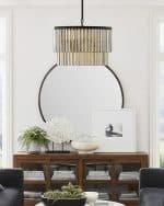 Чёрная круглая люстра “Авиано” — изображение 2