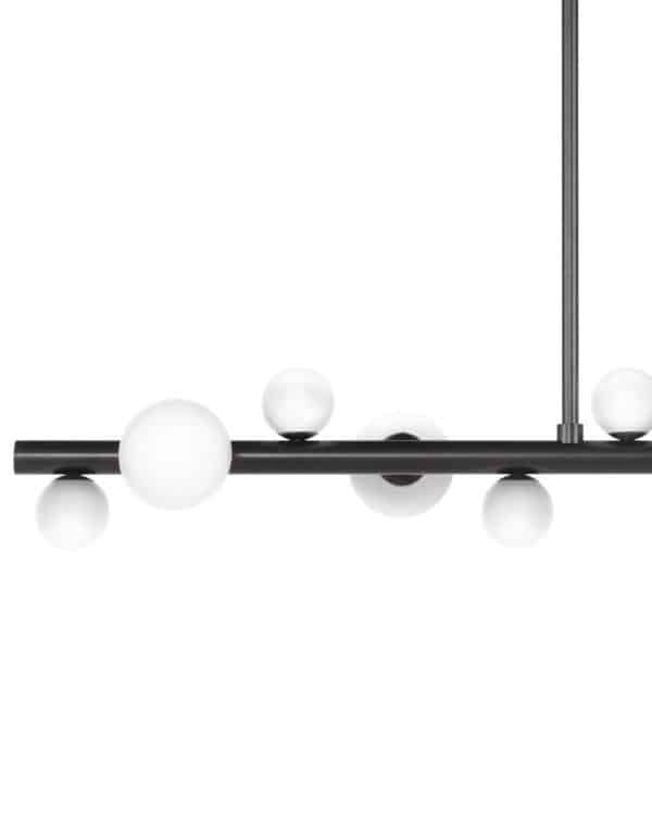 Чёрная люстра “Квинт” — изображение 2