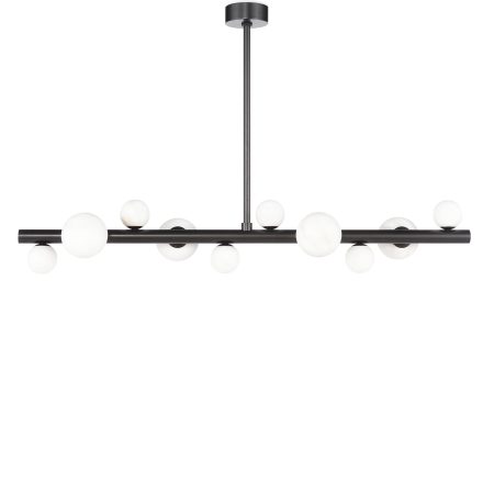 Чёрная люстра “Квинт”