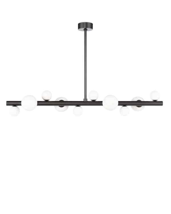 Чёрная люстра “Квинт”