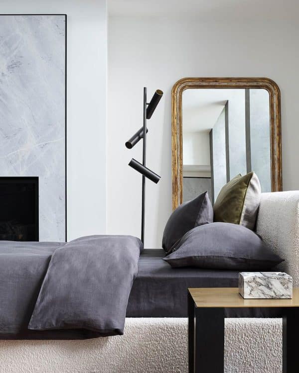 Чёрная напольная лампа “Брикс” — изображение 4