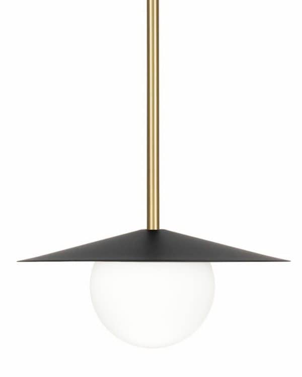 Чёрно-золотой подвесной светильник “Милти” — изображение 3