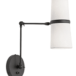 Чёрное бра “Флемиш” на шарнире