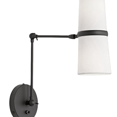 Чёрное бра “Флемиш” на шарнире