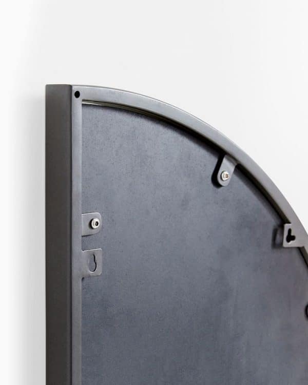 Чёрное настенное зеркало “Омаха” — изображение 3