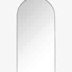 Чёрное зеркало арочной формы “Савона”