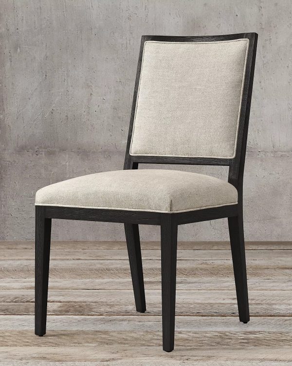 Чёрный стул из дуба “Карлайл” — изображение 2