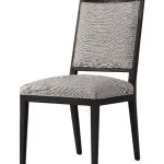 Чёрный стул из дуба “Карлайл”