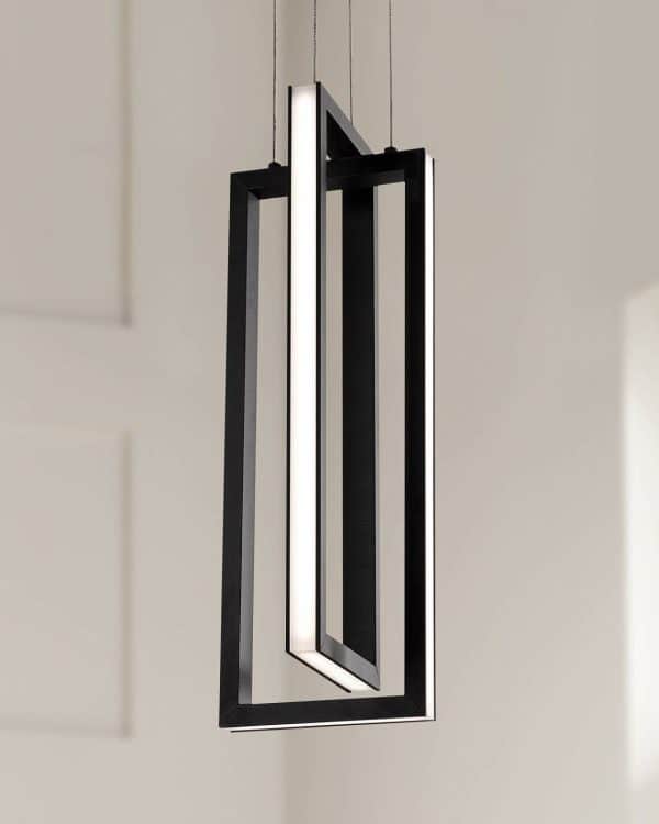 Чёрный светодиодный подвес “Ульрих” — изображение 2