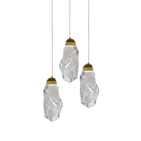 Подвесной светильник 111-3P gold