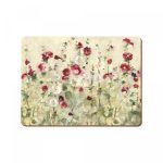 Creative Tops Набор из 4 подставок Wild Field Poppies 40x29