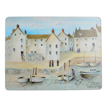 Creative Tops Набор из 6 подставок Cornish Harbour 23х30