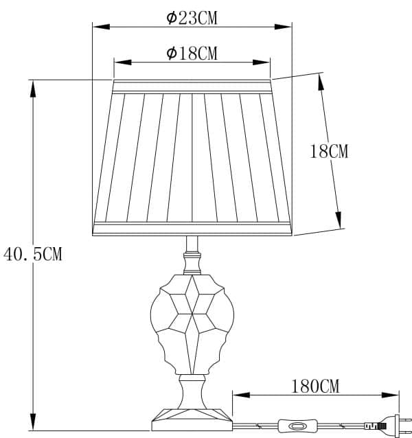 Декоративная настольная лампа Arte Lamp CAPELLA A4024LT-1CC — изображение 5