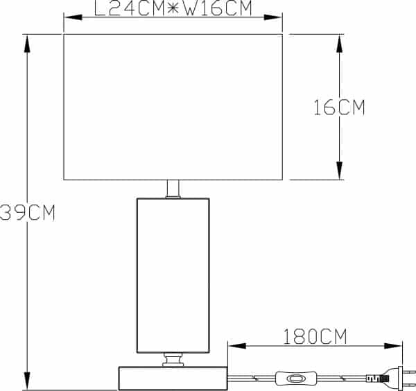 Декоративная настольная лампа Arte Lamp CLINT A4022LT-1CC — изображение 5