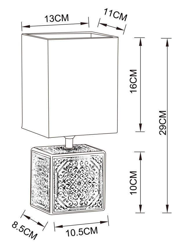 Декоративная настольная лампа Arte Lamp FIORI A4429LT-1BA — изображение 5