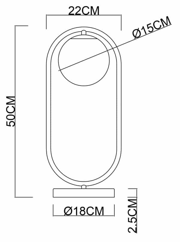 Декоративная настольная лампа Arte Lamp MATISSE A7745LT-1AB — изображение 4
