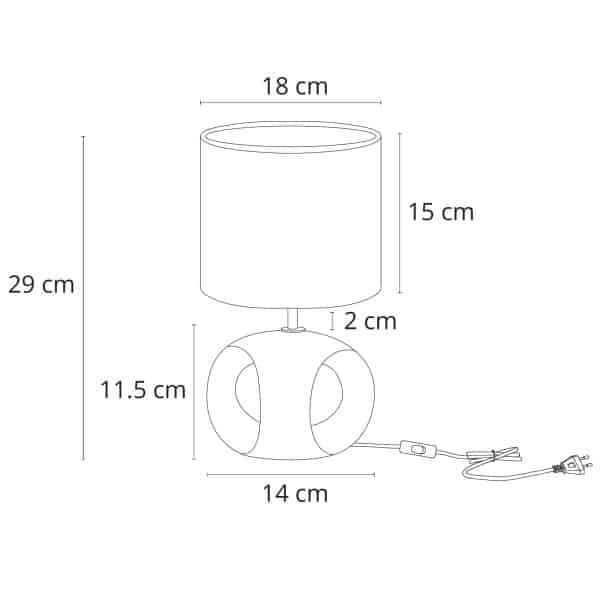 Декоративная настольная лампа Arte Lamp ZAURAK A5035LT-1GO — изображение 3