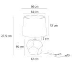 Декоративная настольная лампа Arte Lamp ZIBAL A5005LT-1WH — изображение 5
