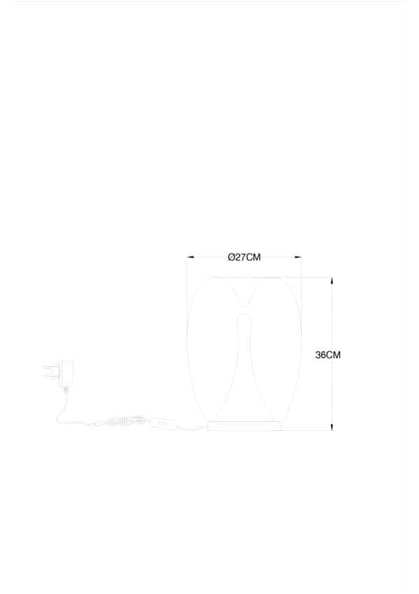 Декоративная настольная лампа Divinare CAMPO 5875/51 TL-15 — изображение 3