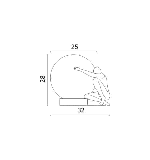 Декоративная настольная лампа Divinare ELEGANZA 1042/06 TL-10 — изображение 2