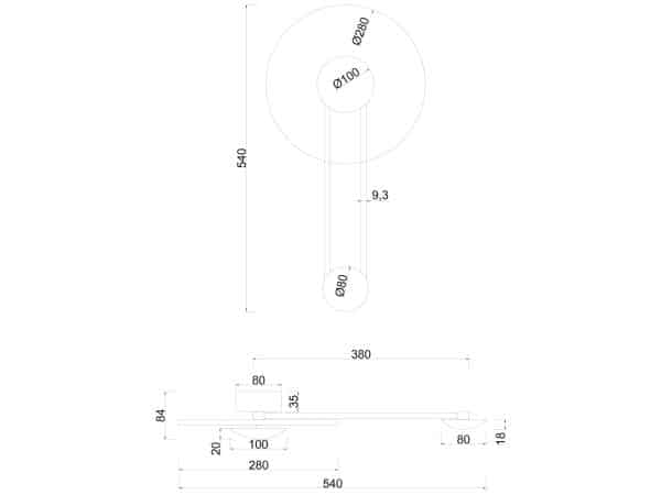 Декоративная подсветка ARTE LAMP BISCOTTO A2640AP-1GO — изображение 3