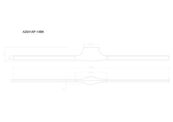 Декоративная подсветка Arte Lamp GACRUX A2041AP-14BK — изображение 3