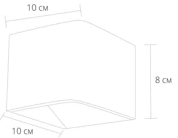 Декоративная подсветка Arte Lamp SCATOLA A1423AP-1BK — изображение 5