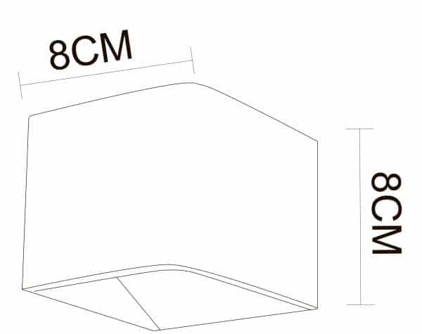 Декоративная подсветка Arte Lamp SCATOLA A1423AP-1WH — изображение 3