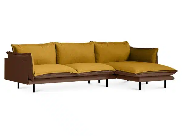 Диван Barcelona желтый — изображение 2