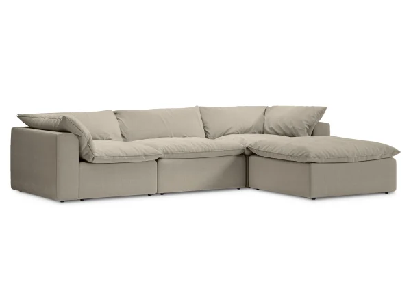 Диван Rivoli светло-коричневый — изображение 2