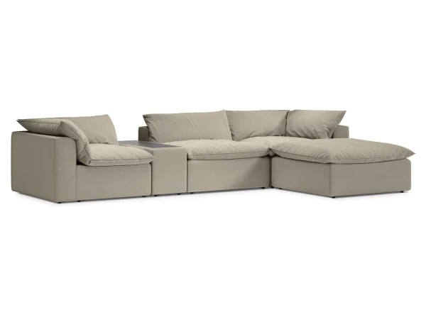 Диван Rivoli светло-коричневый — изображение 2