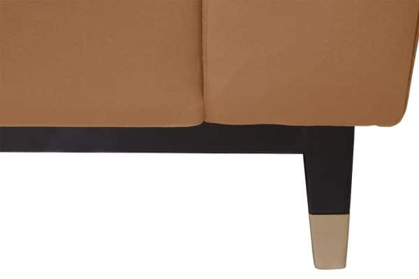 Диван Siena трехм.без мех.,велюр коричневый Colt004 228*92*92см — изображение 5