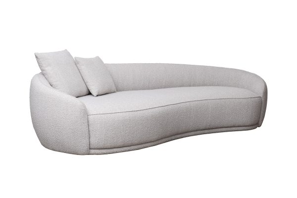 Диван трехместный GD/Toulon (левый) бежевый букле Orso BEG 257*119*72см — изображение 2