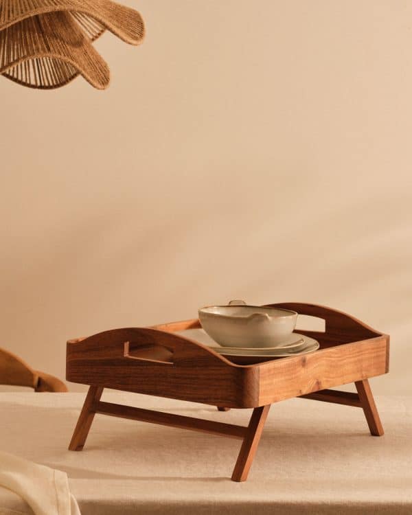 Elissa Средний поднос из дерева акации — изображение 2