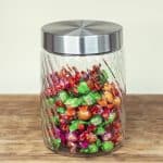 Емкость для хранения стеклянная 1300 мл