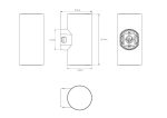 Фасадный светильник Arte Lamp ALCYONE A6109AL-2BK — изображение 5