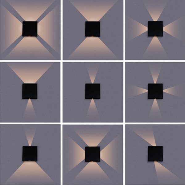 Фасадный светильник Arte Lamp ALGOL A1445AL-4BK — изображение 4